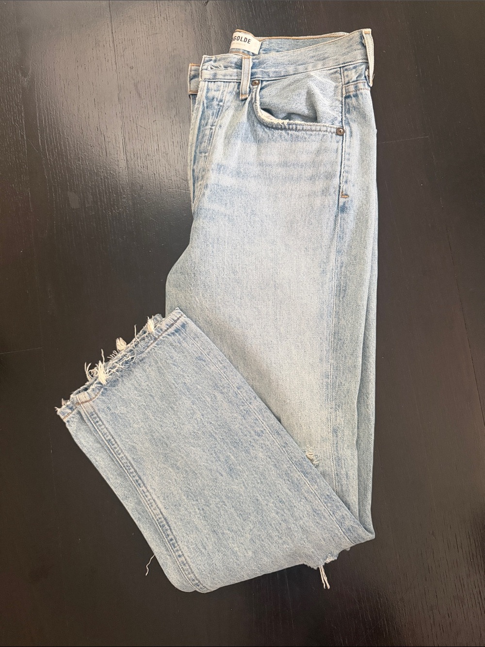 Agolde Riley jeans size 26 - Picture 5 of 5